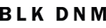 BLK DNM logo